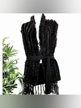 BEBE Furry Vest